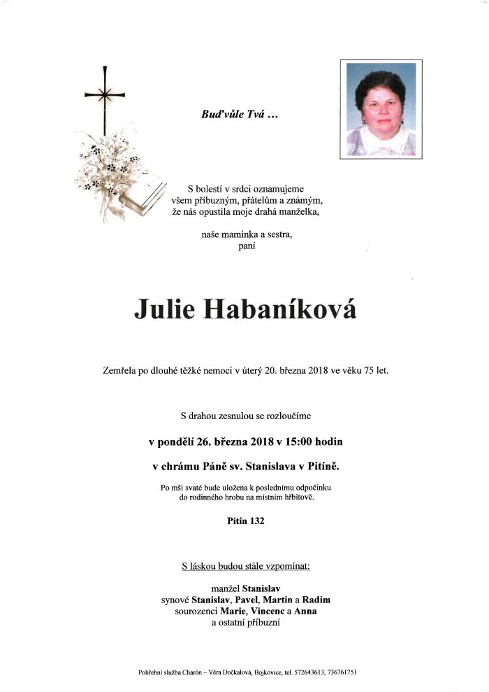 Julie Habaníková
