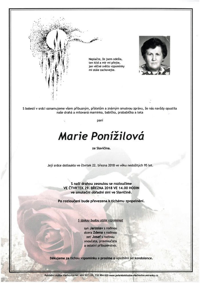 Marie Ponížilová
