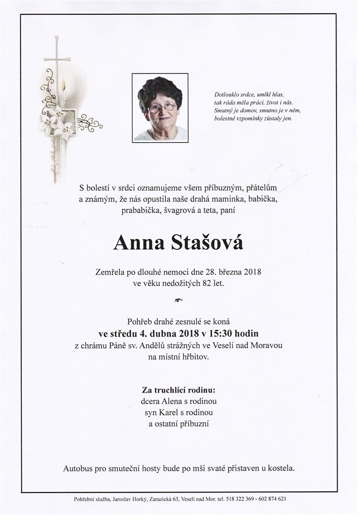Anna Stašová