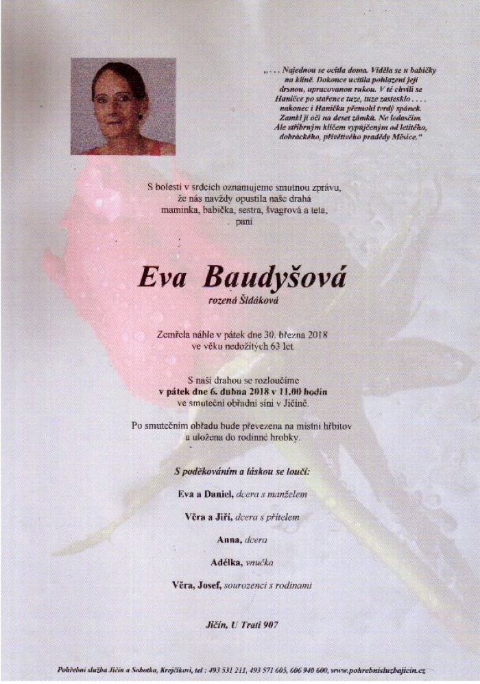 Eva Baudyšová