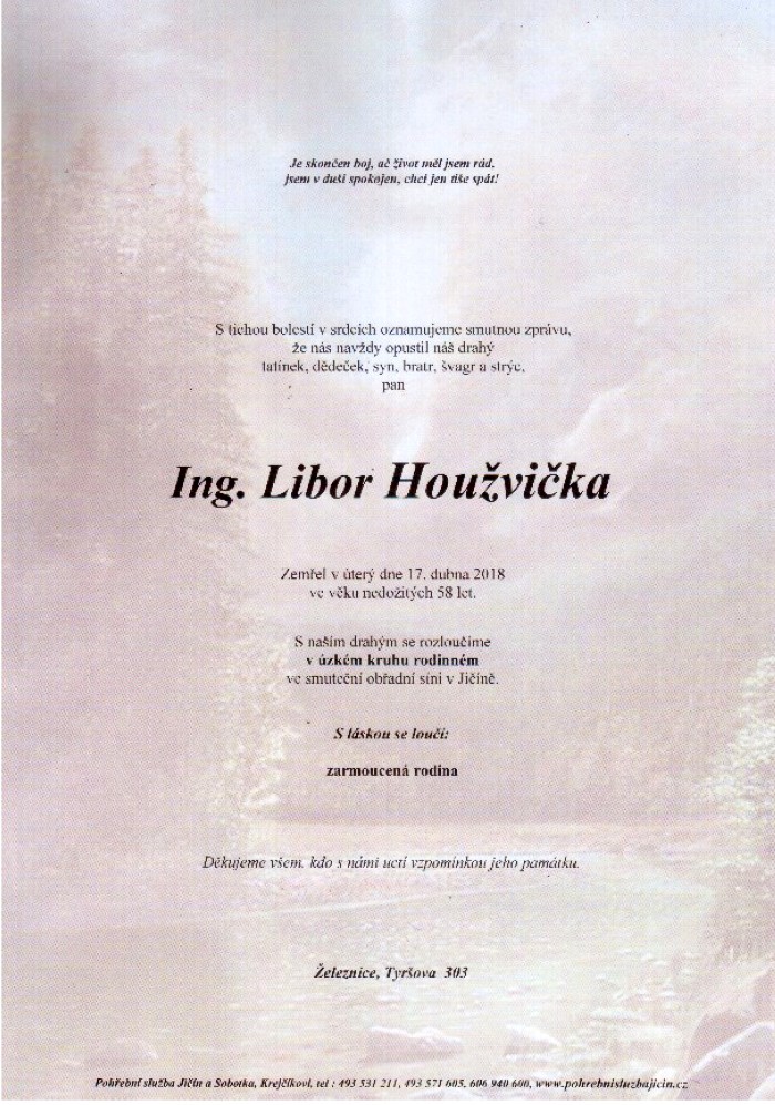 Ing. Libor Houžvička
