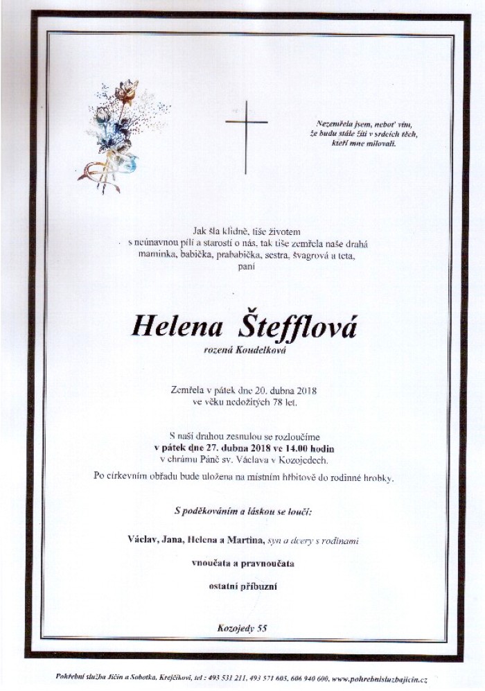 Helena Štefflová