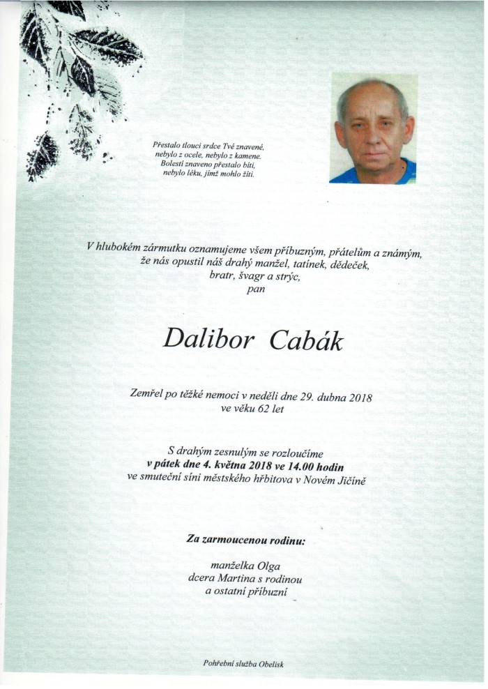 Dalibor Cabák