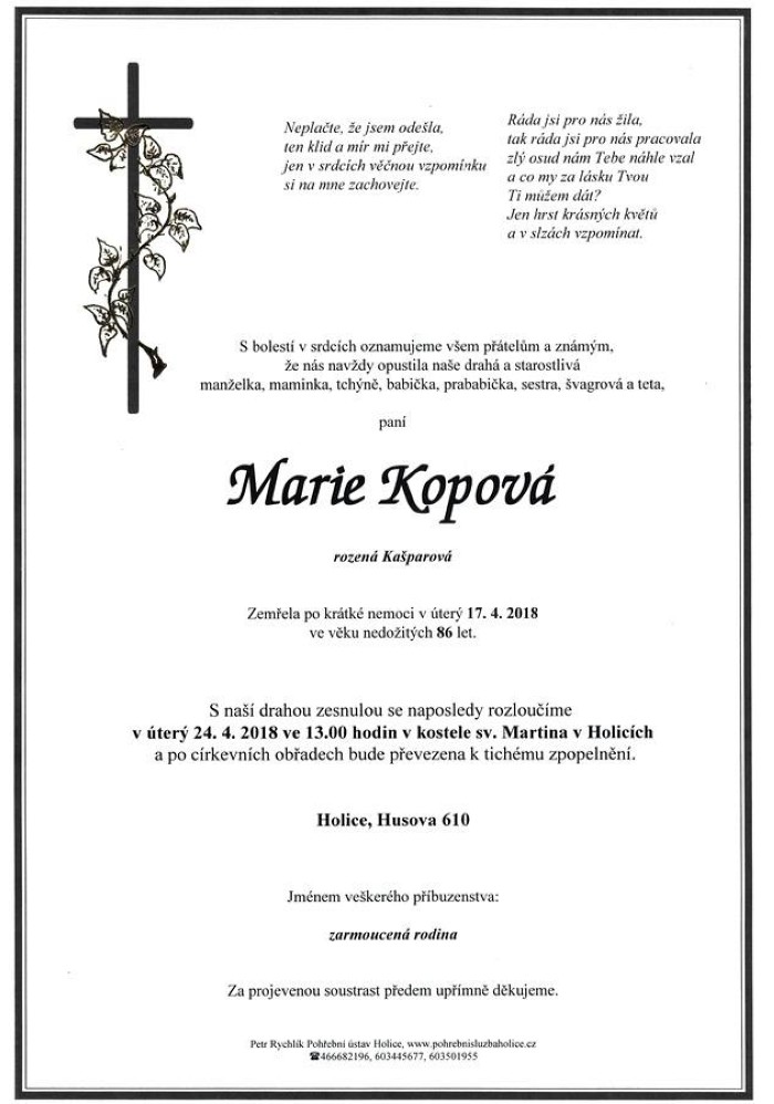Marie Kopová