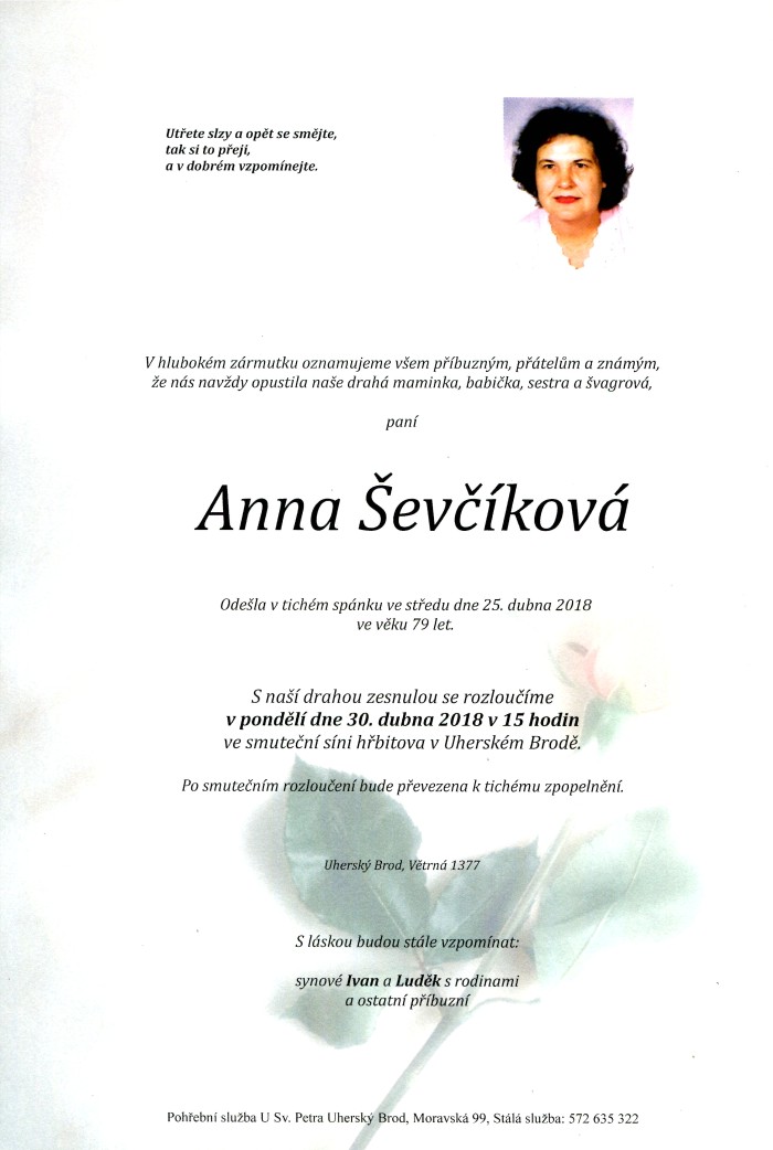 Anna Ševčíková