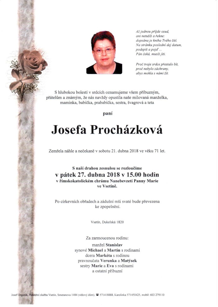 Josefa Procházková