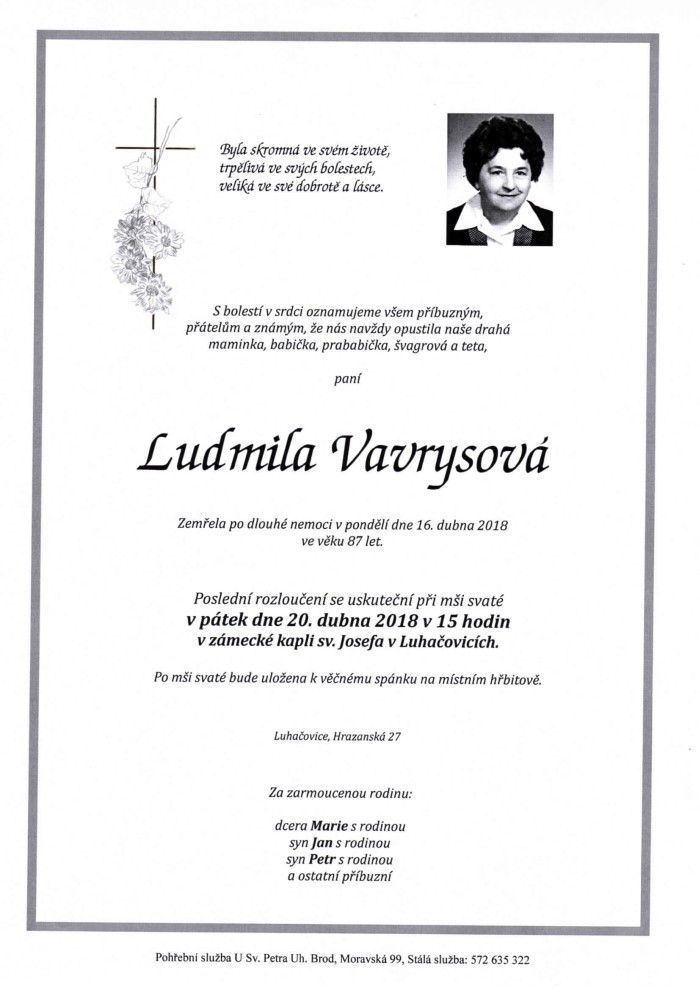 Ludmila Vavrysová