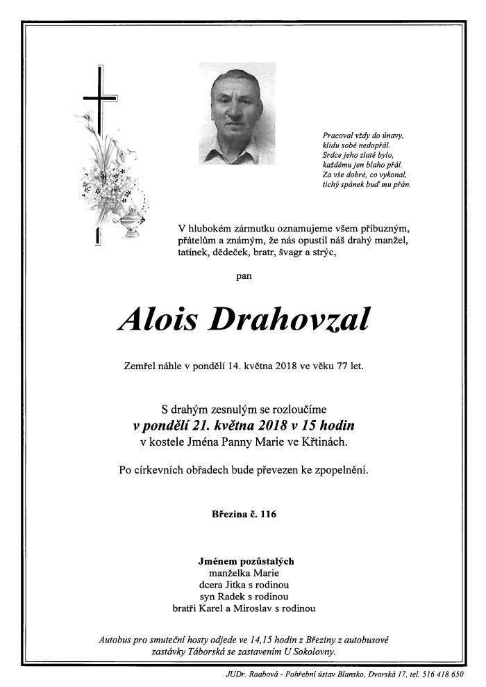 Alois Drahovzal