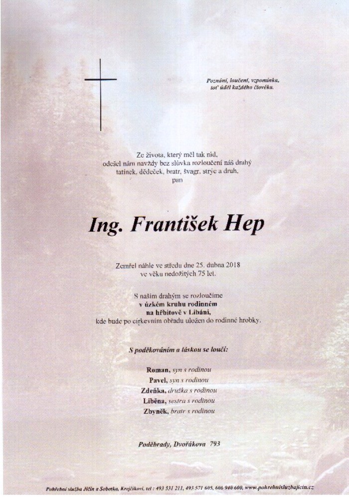 Ing. František Hep