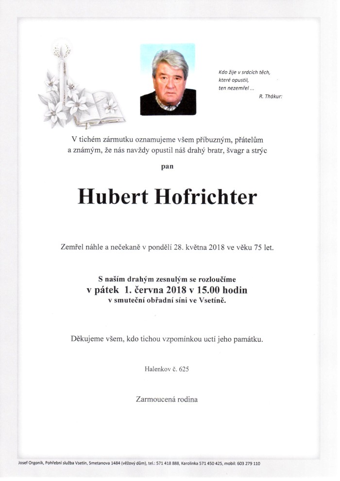 Hubert Hofrichter