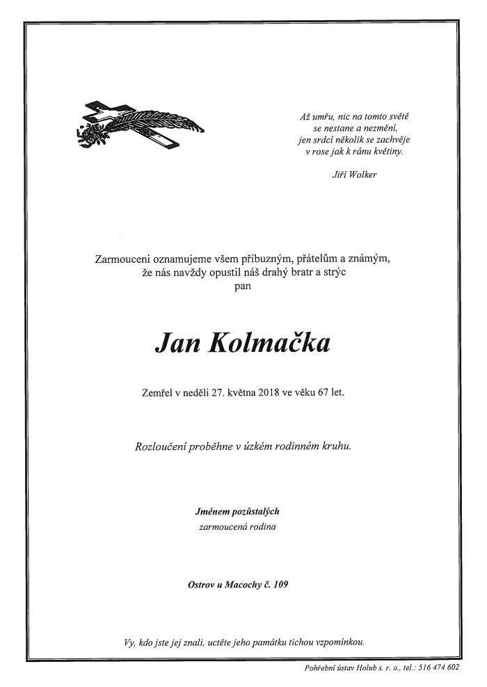 Jan Kolmačka