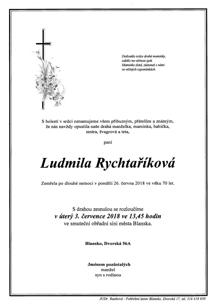 Ludmila Rychtaříková