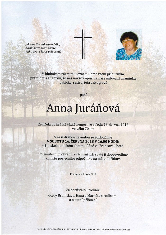 Anna Juráňová