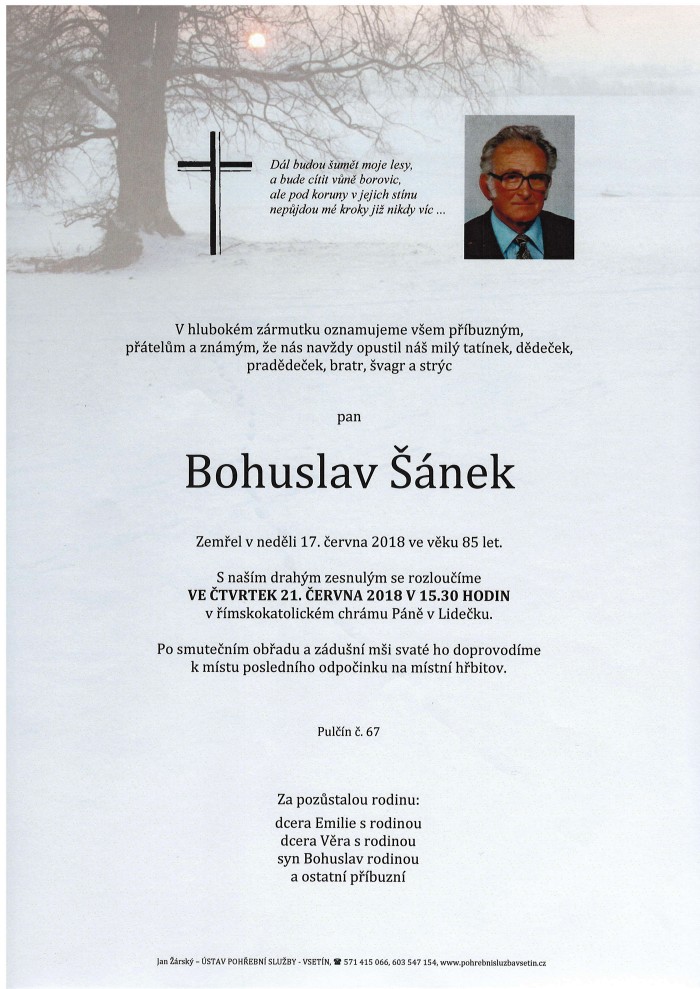 Bohuslav Šánek
