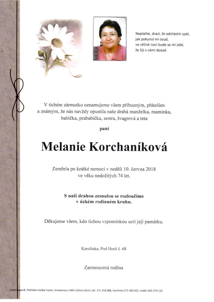 Melanie Korchaníková