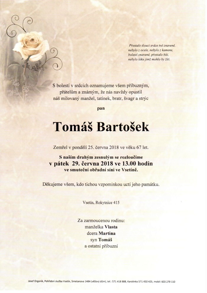 Tomáš Bartošek