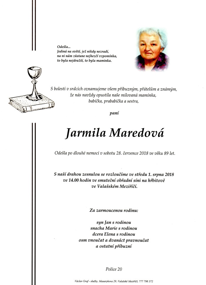 Jarmila Maredová