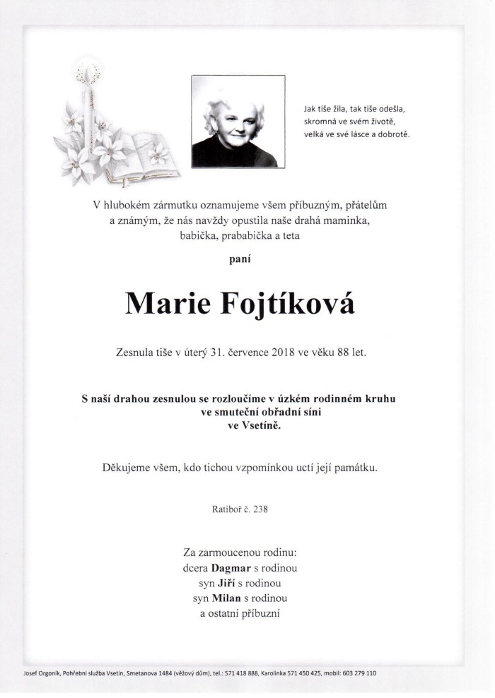 Marie Fojtíková