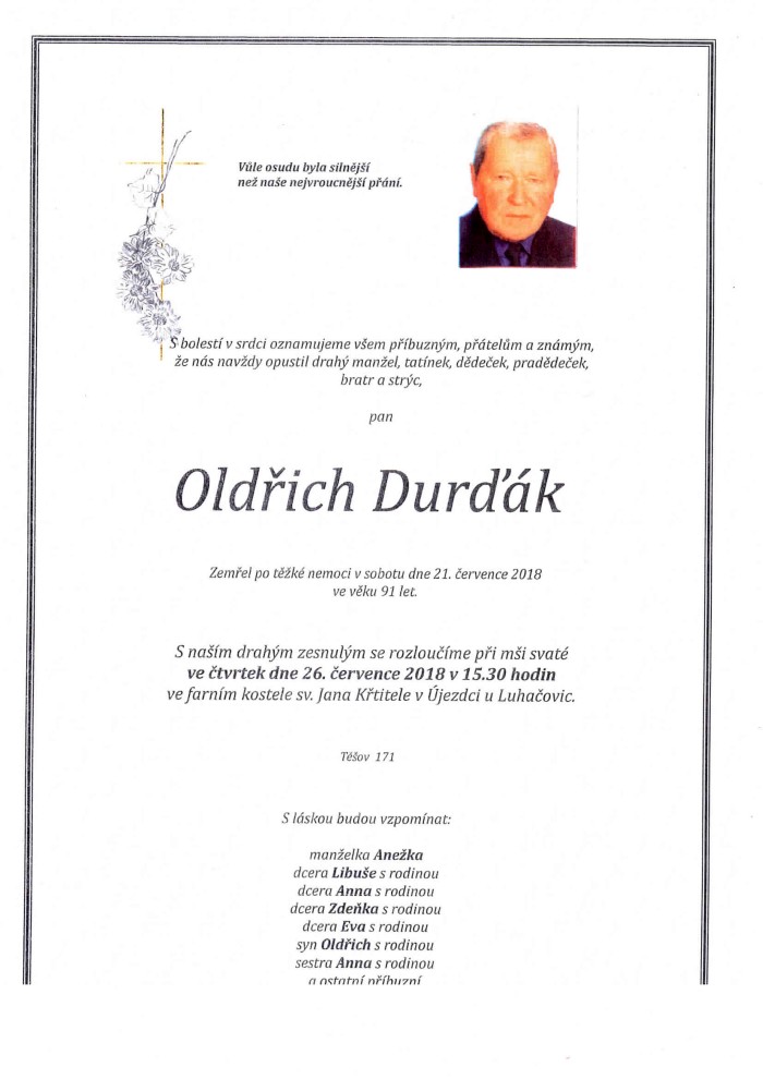 Oldřich Durďák