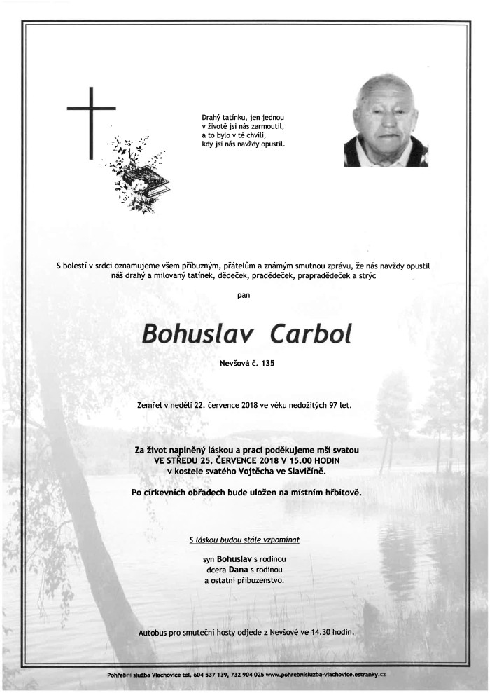 Bohuslav Carbol