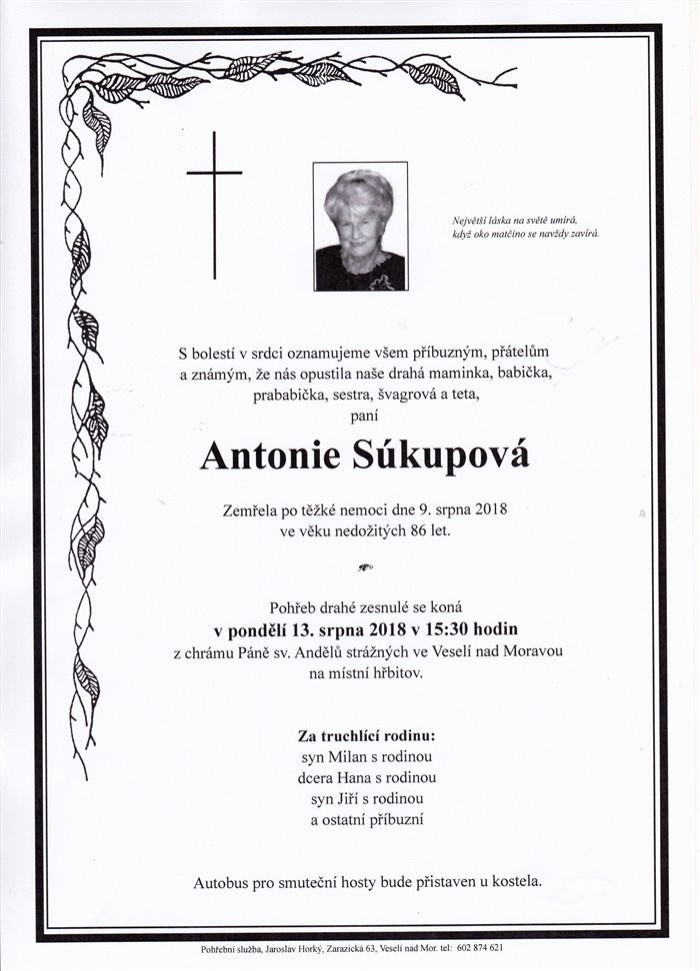 Antonie Súkupová
