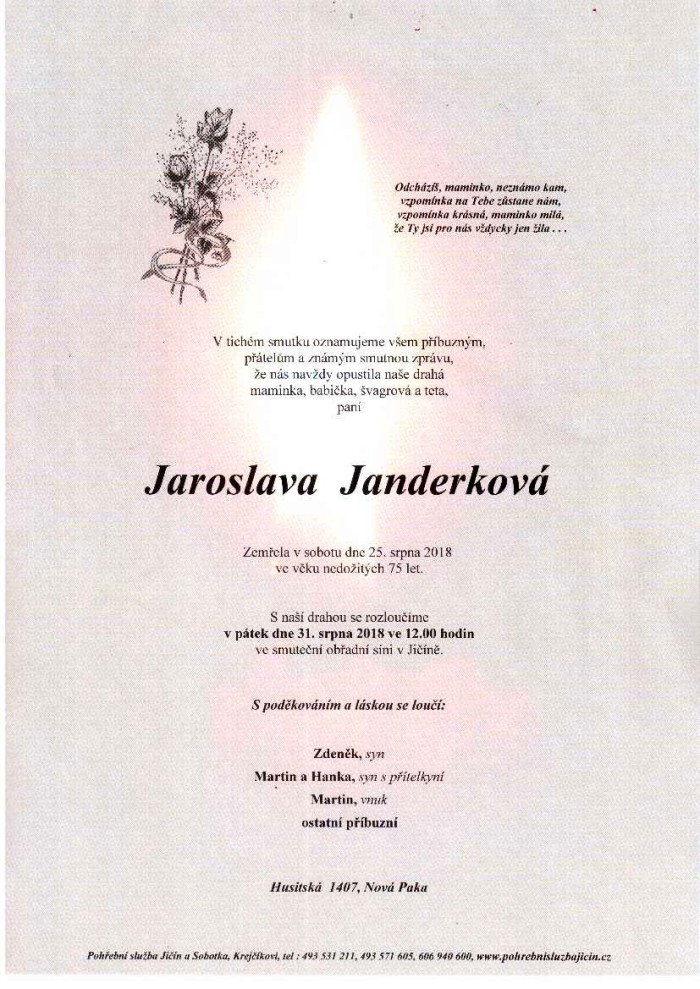 Jaroslava Janderková