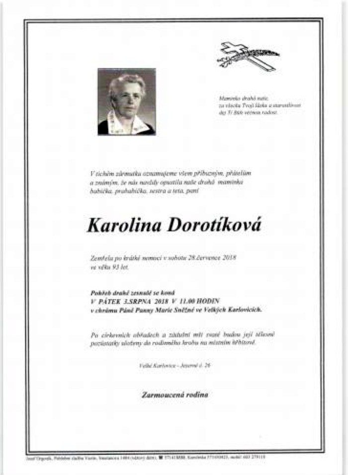 Karolina Dorotíková