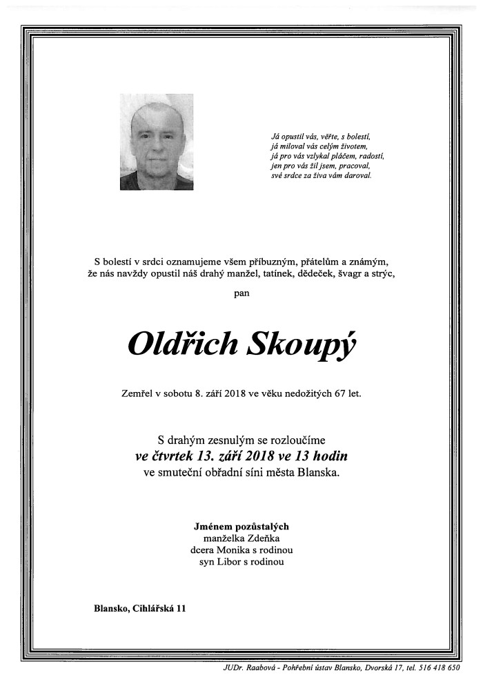 Oldřich Skoupý