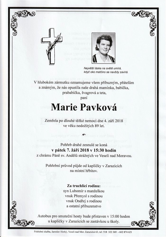 Marie Pavková