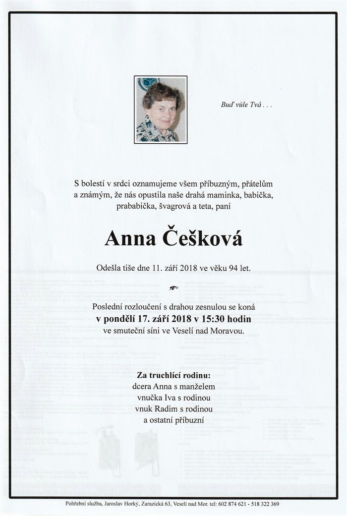 Anna Češková