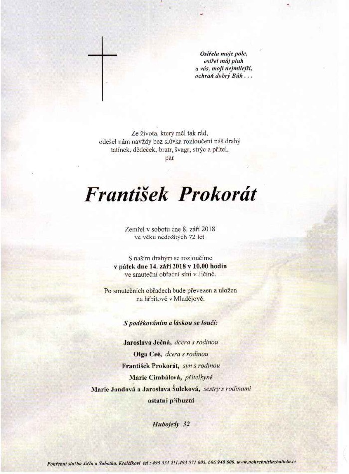 František Prokorát