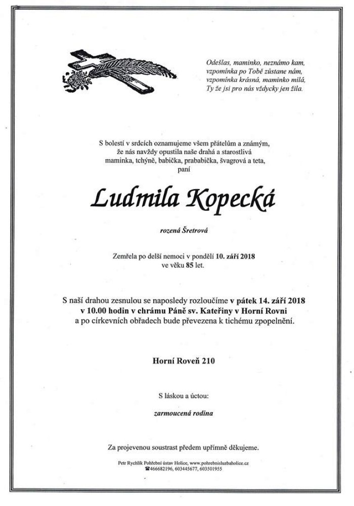 Ludmila Kopecká