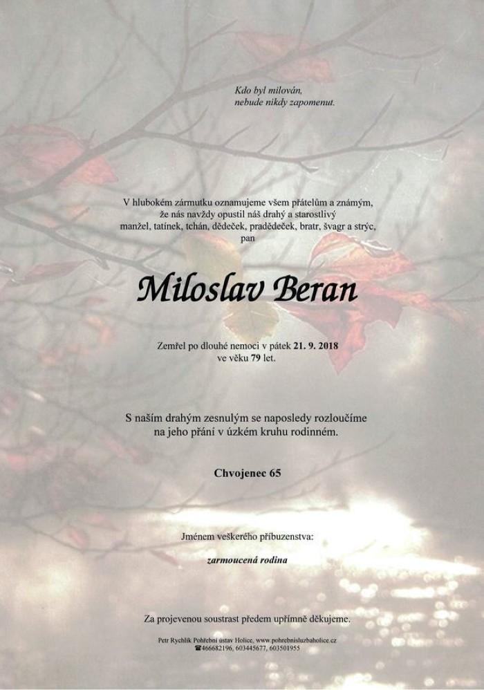 Miloslav Beran