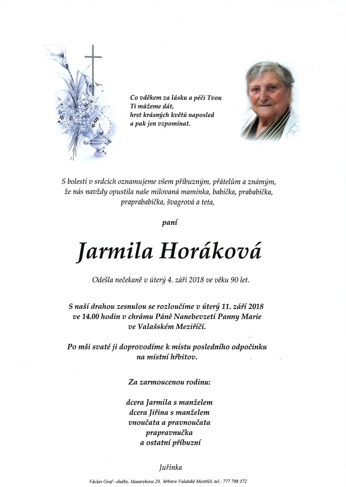 Jarmila Horáková