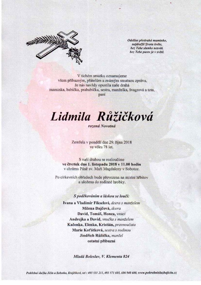 Ludmila Růžičková