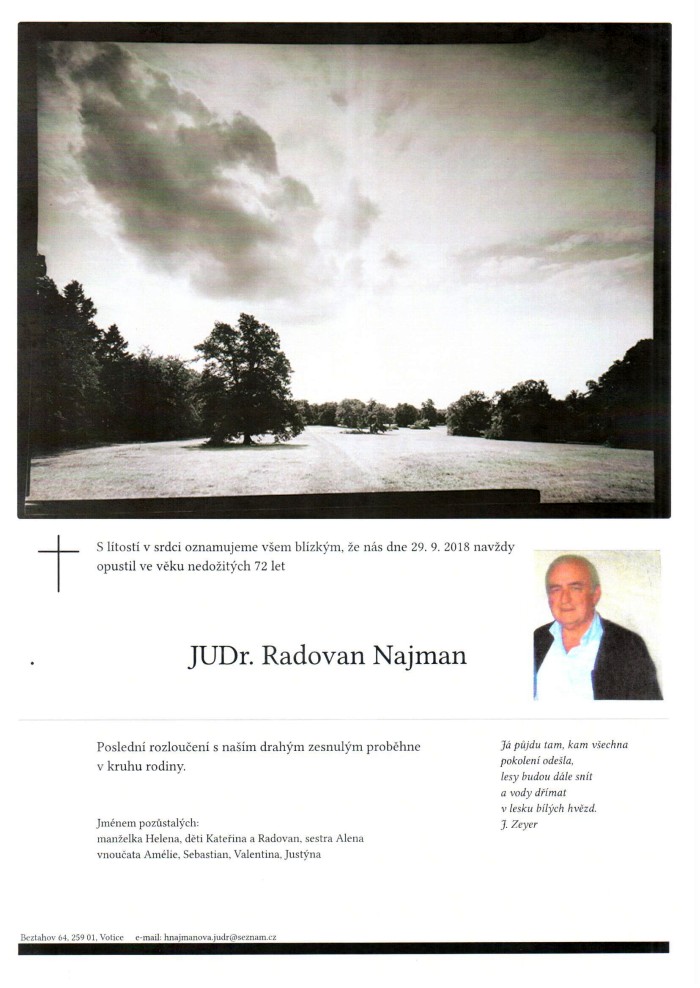 JUDr. Radovan Najman