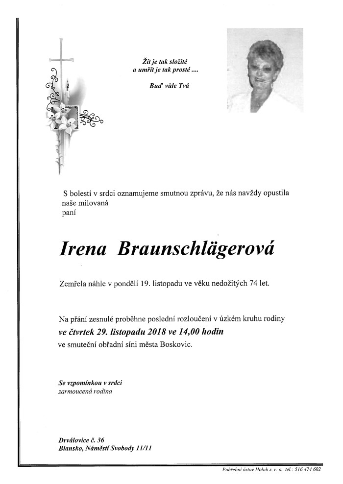 Irena Braunschlägerová