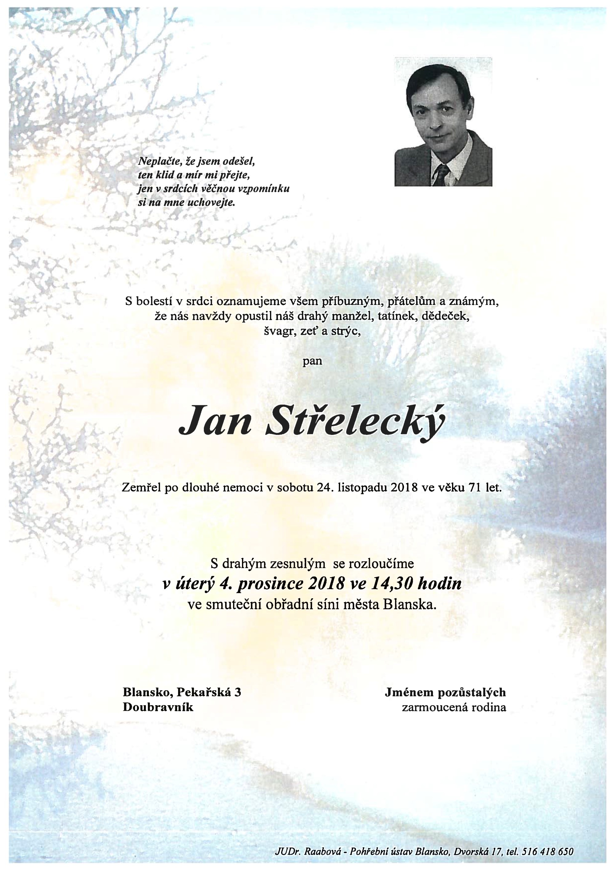 Jan Střelecký