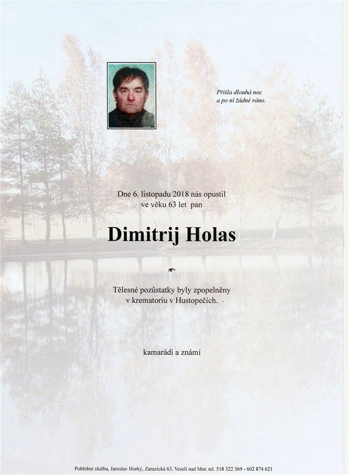 Dimitrij Holas