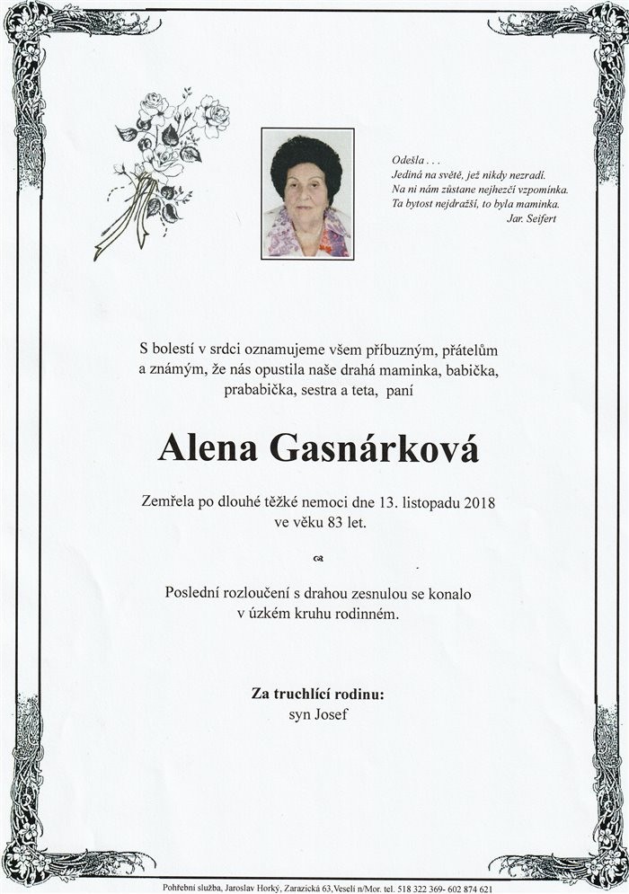 Alena Gasnárková