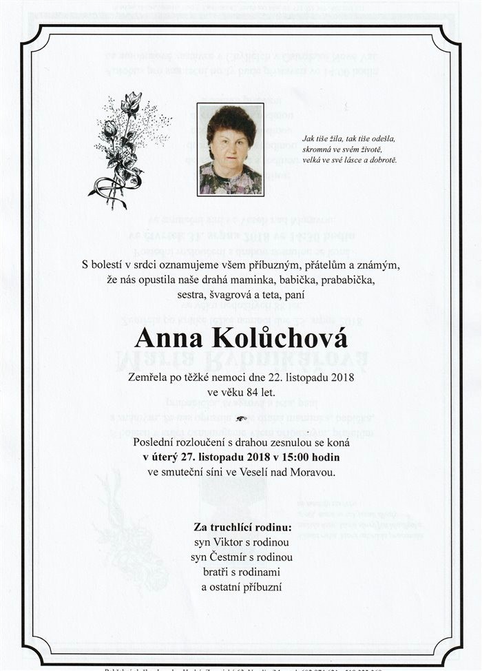 Anna Kolůchová