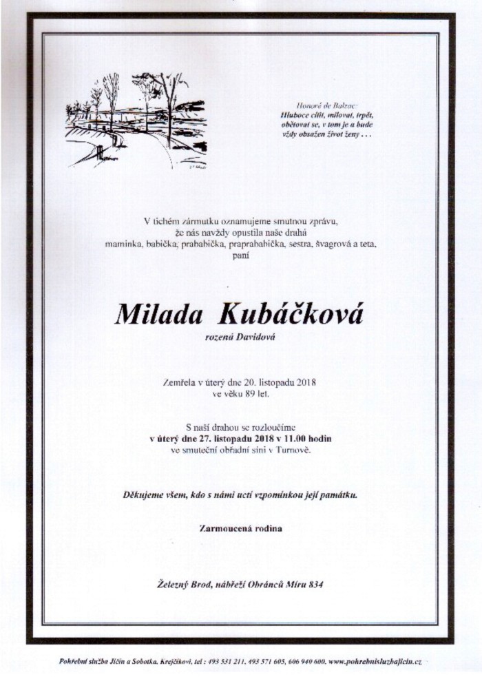 Milada Kubáčková