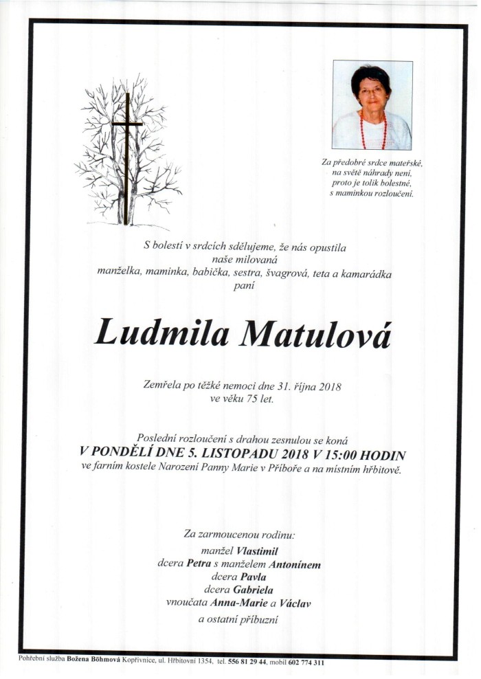 Ludmila Matulová