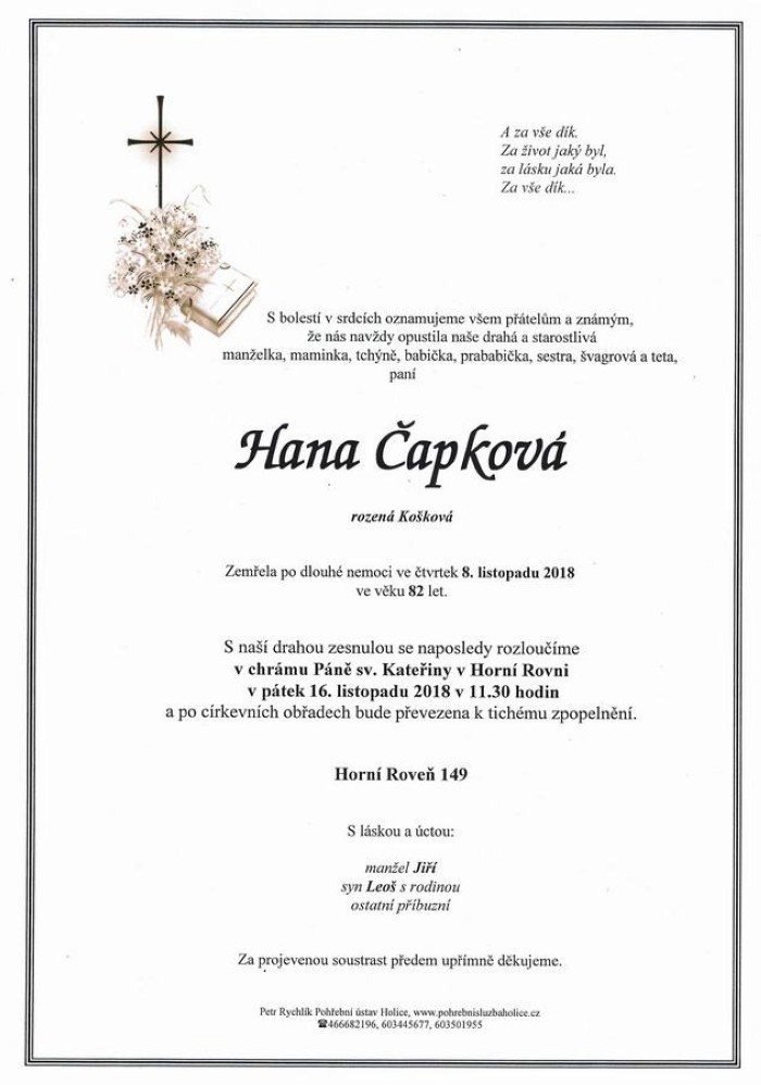 Hana Čapková