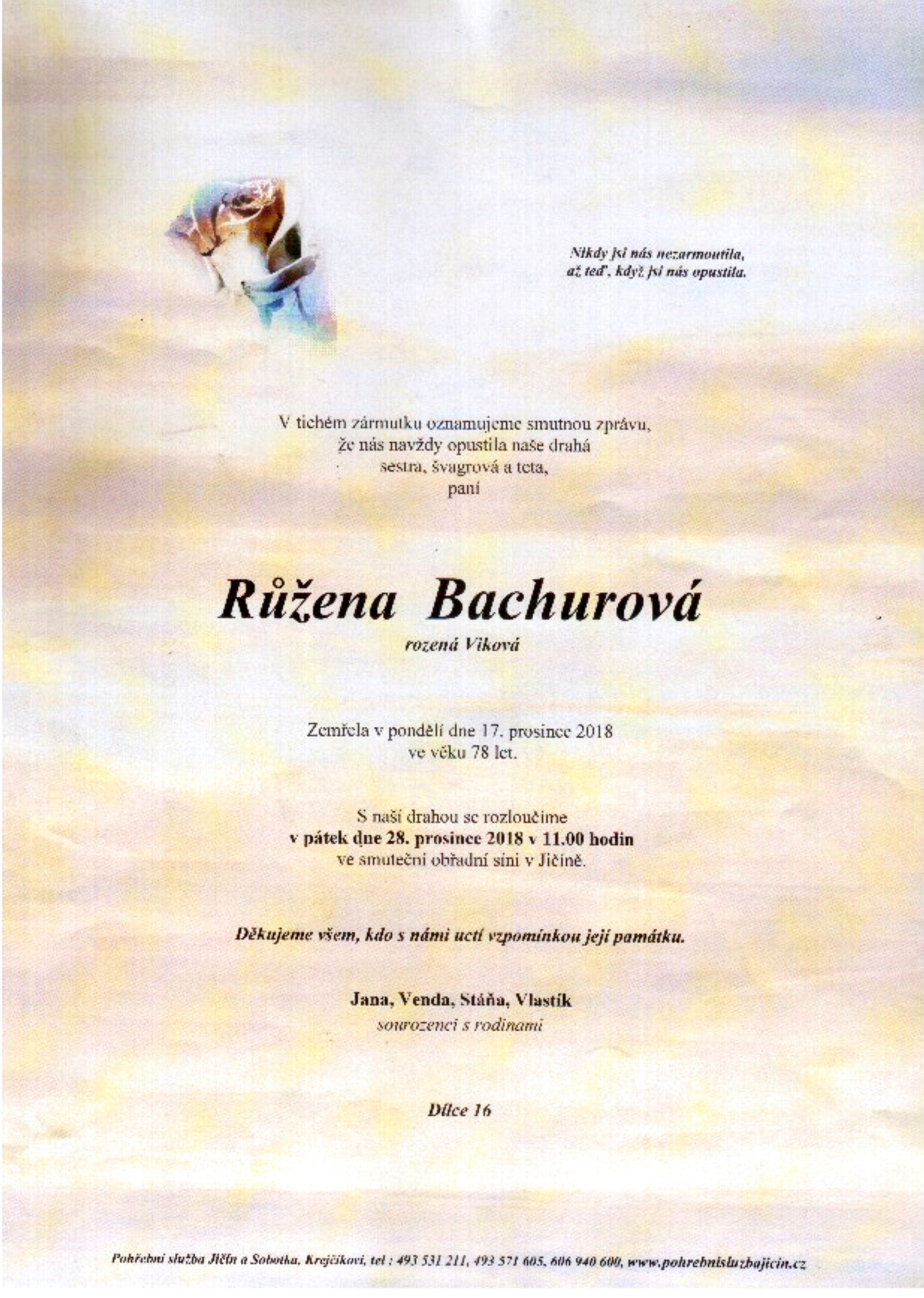 Růžena Bachurová