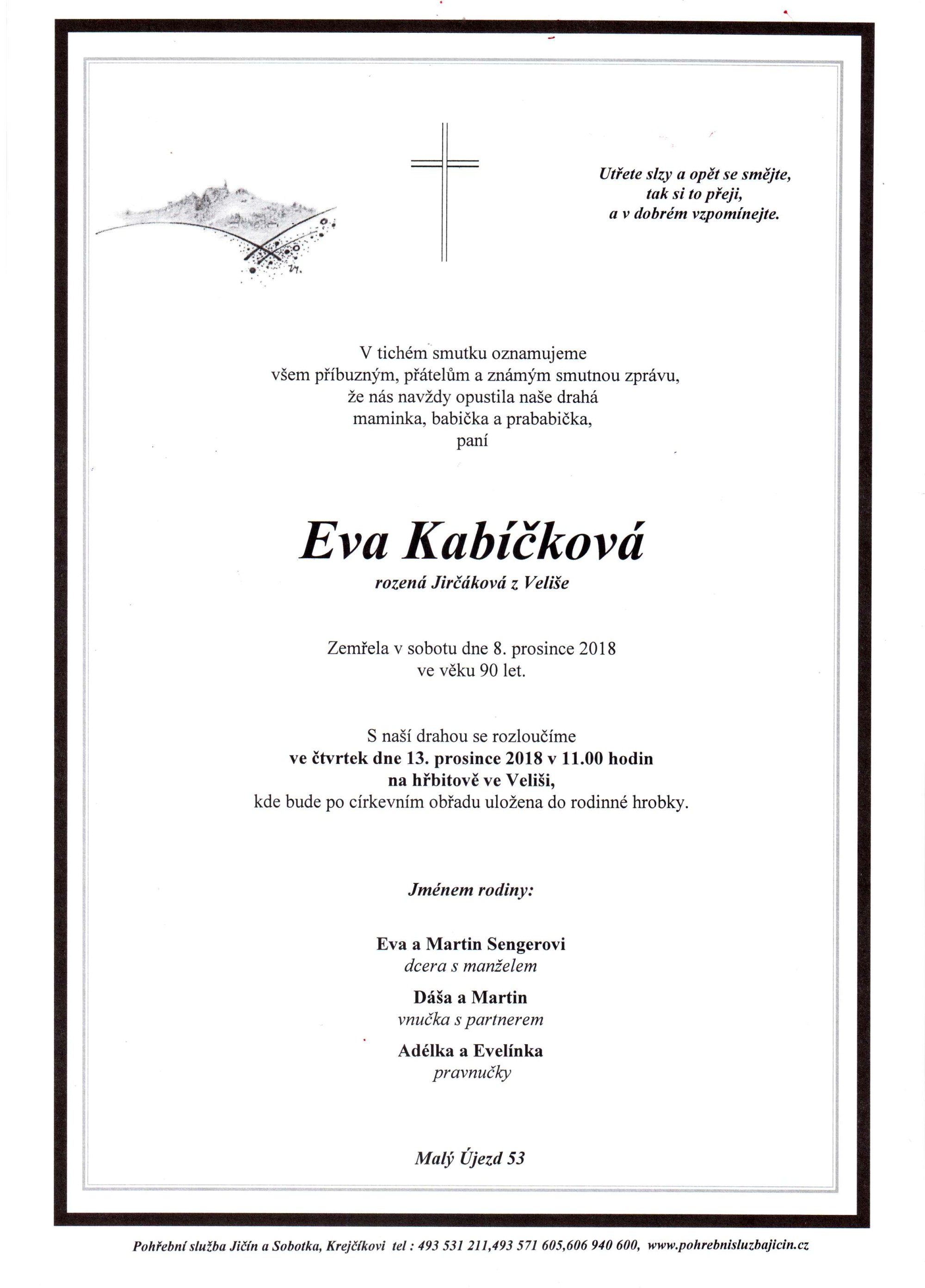 Eva Kabíčková