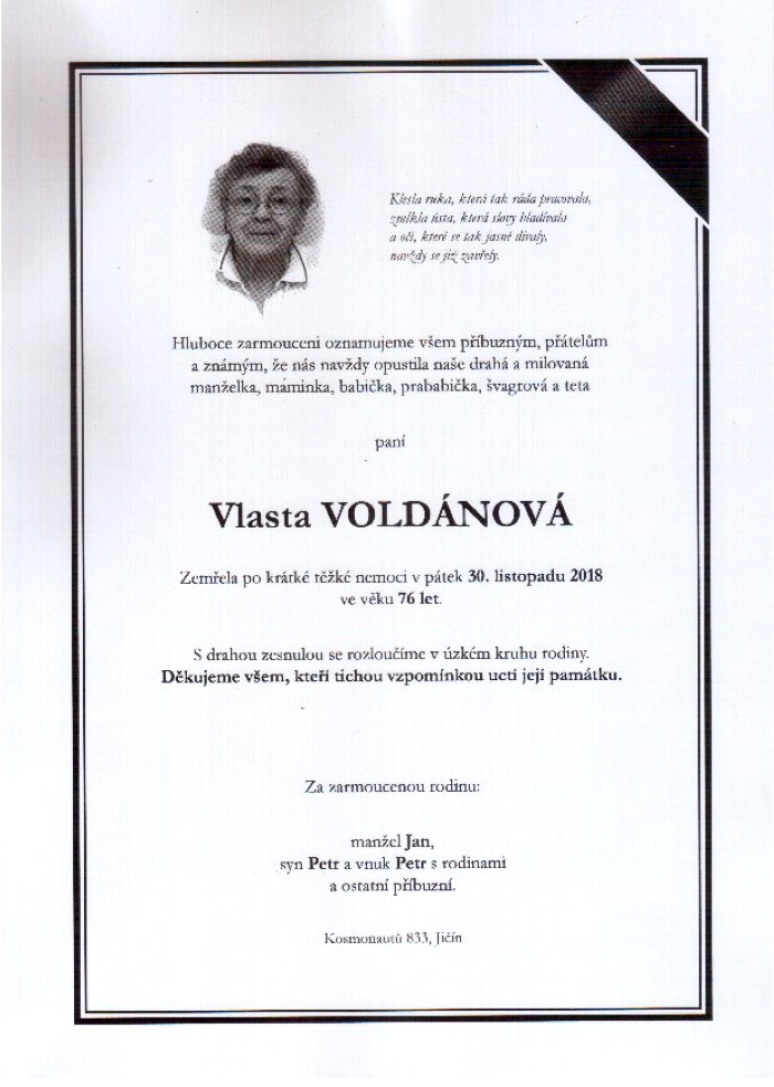 Vlasta Voldánová