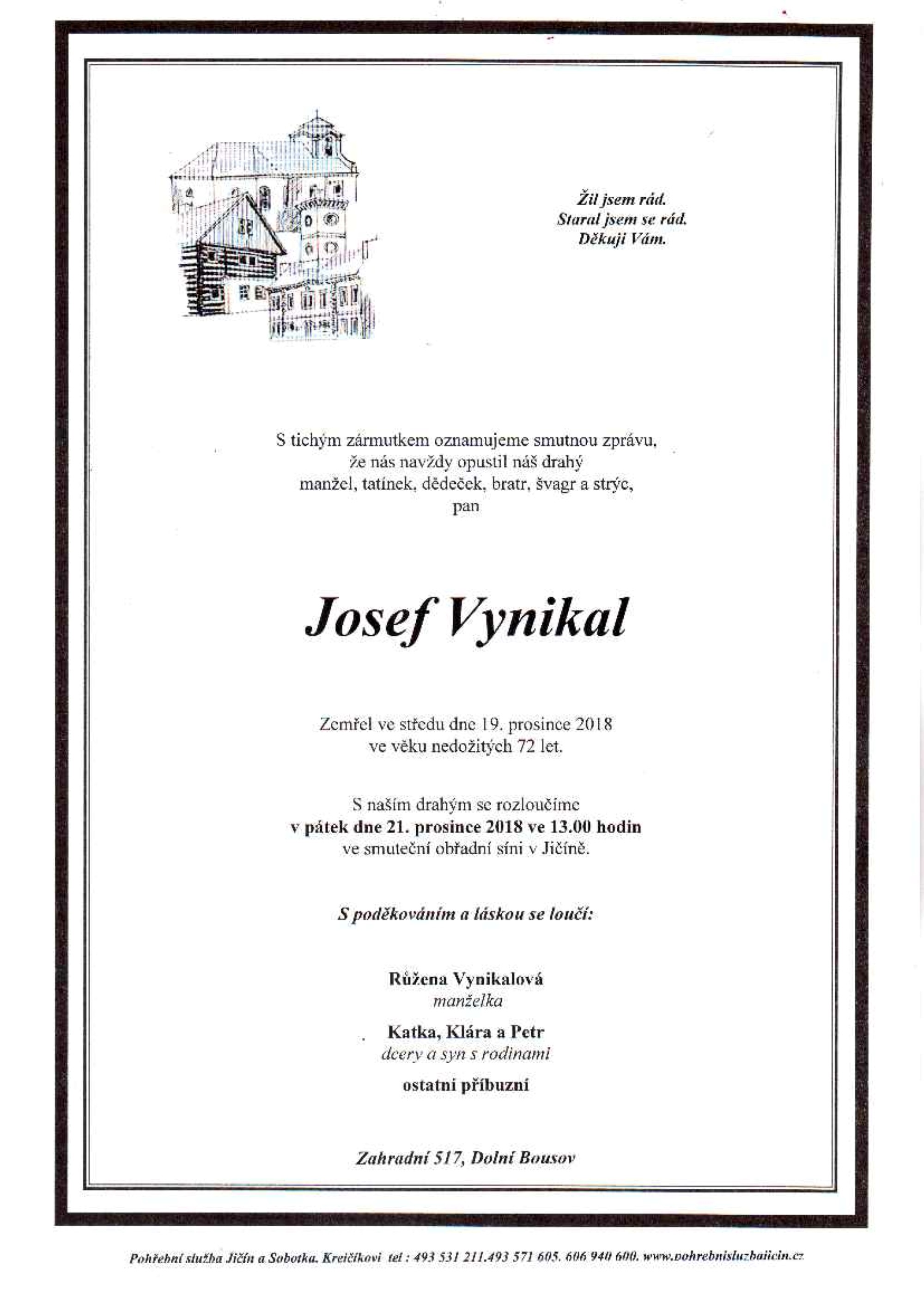 Josef Vynikal