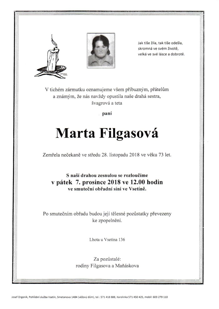 Marta Filgasová