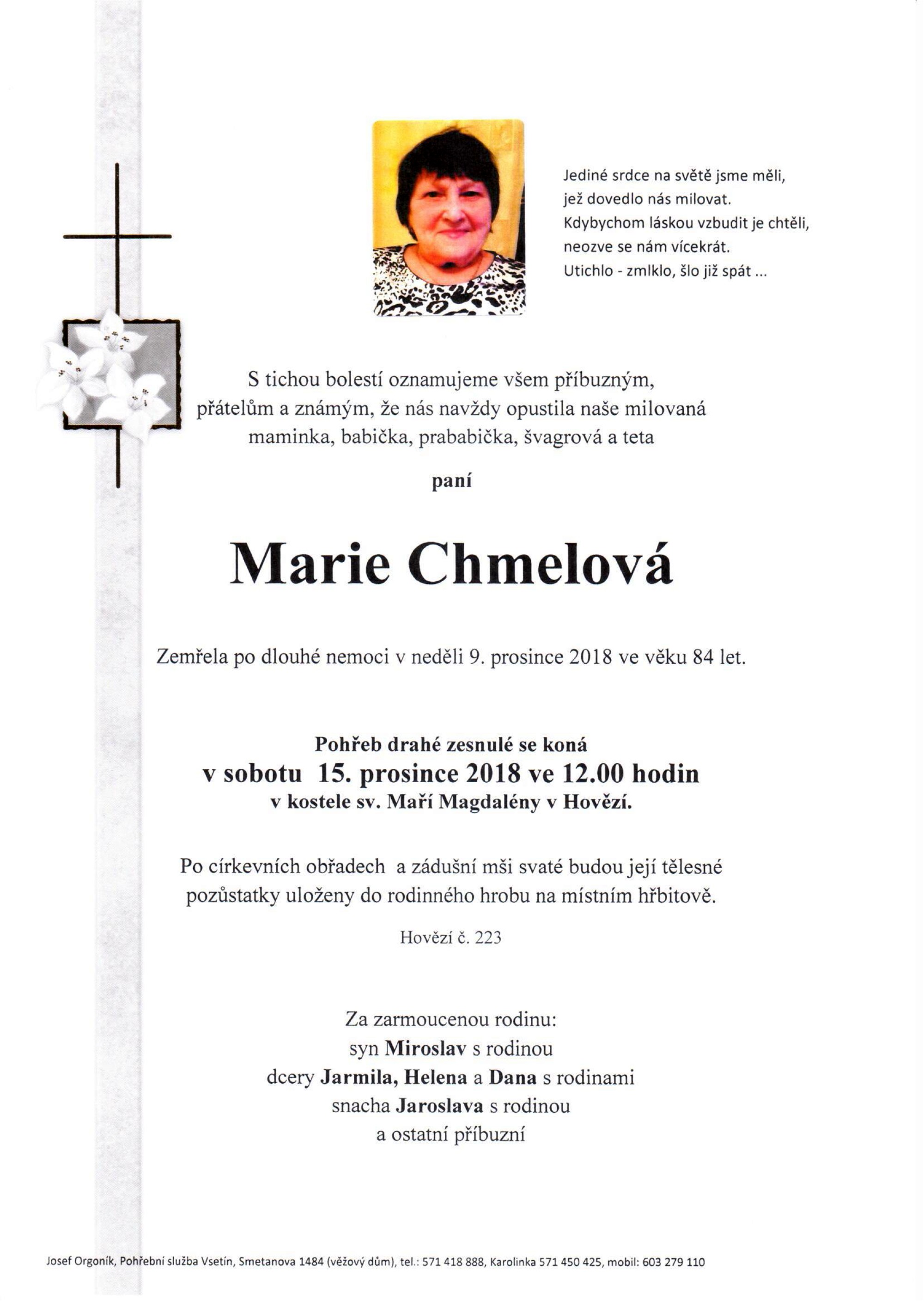 Marie Chmelová